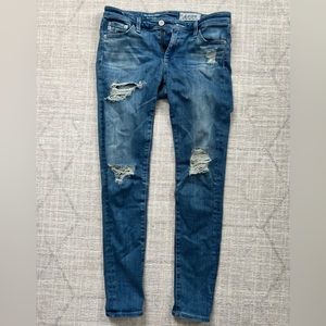 AG legging ankle jeans. Gently worn. Size 27.